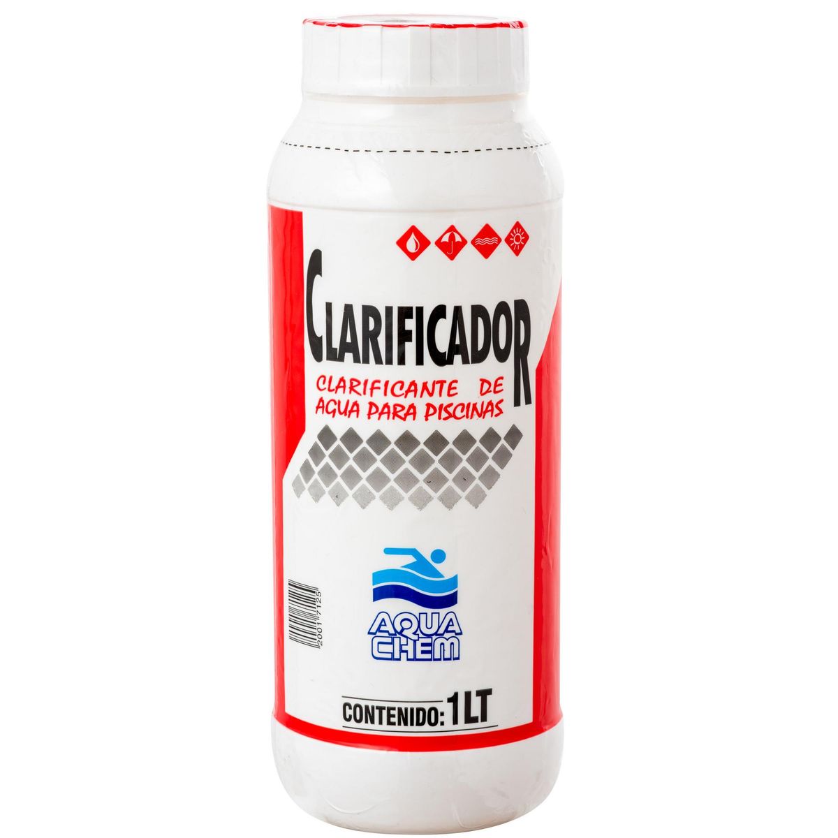 AQUACHEM - Clarificador para Piscina Líquido 1 l Frasco (plástico/vidrio)
