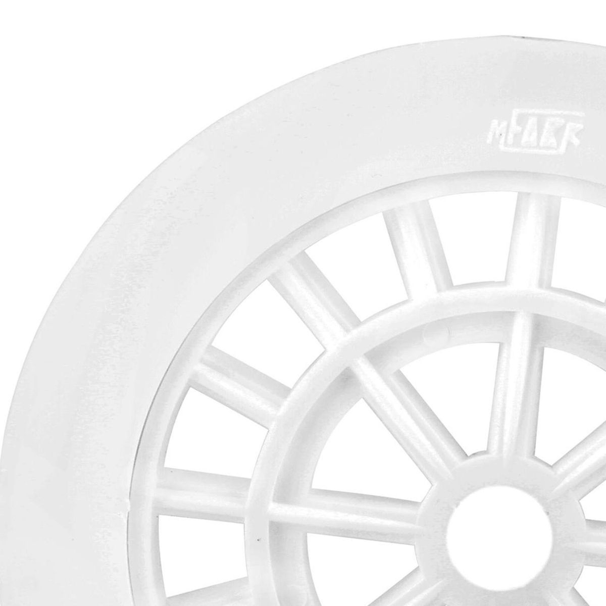 FAB - Rejilla Pileta PVC Redonda 15cm Blanco 1u