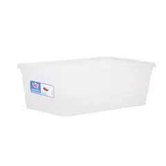 CASA BONITA - Caja Organizadora 20x12x34 cm 6 l Transparente