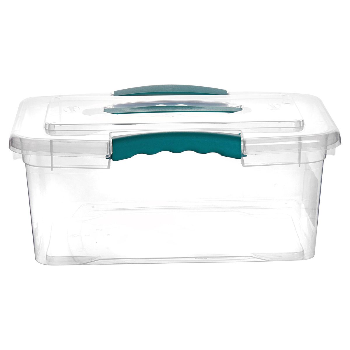 WENCO - Caja Organizadora 21x14x32 cm 6 l Transparente