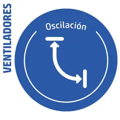 COMBI - Ventilador de pedestal industrial 30" negro