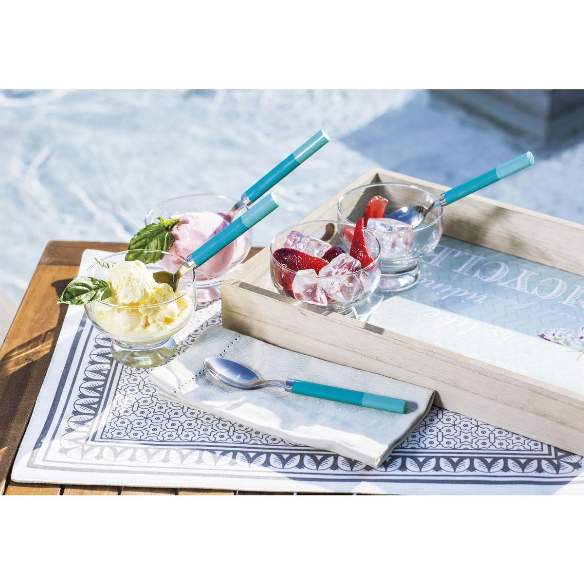 ALLEGRA - Set 6 Copas de De postre 270 ml Vidrio Transparente