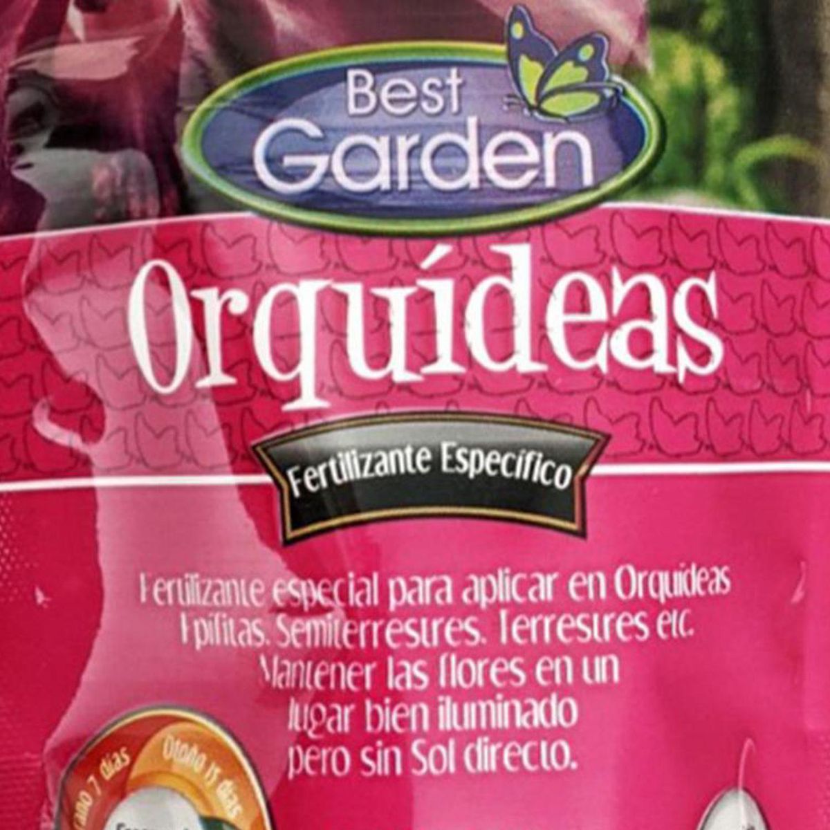 BEST GARDEN - Fertilizantes para orquídeas 200 gr bolsa