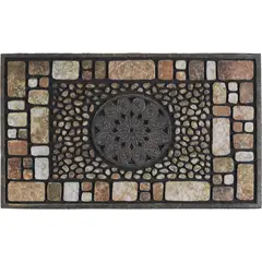JUST HOME COLLECTION - Limpiapiés Notre Dame 46x77 cm Multicolor