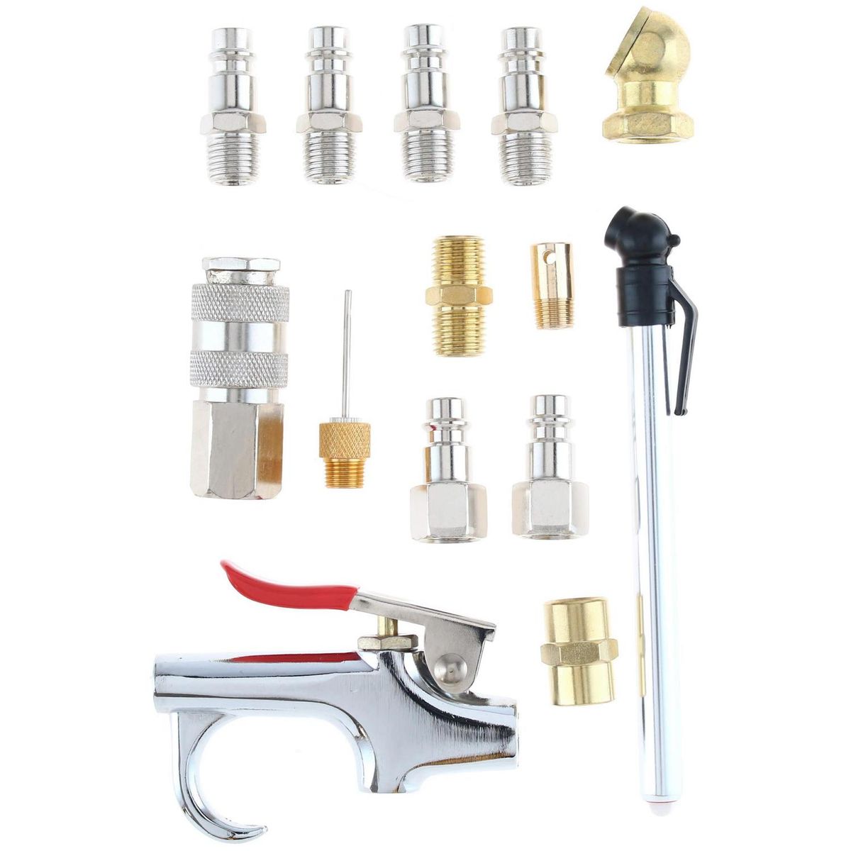 INDURA - Set accesorios para compresor 14 unidades