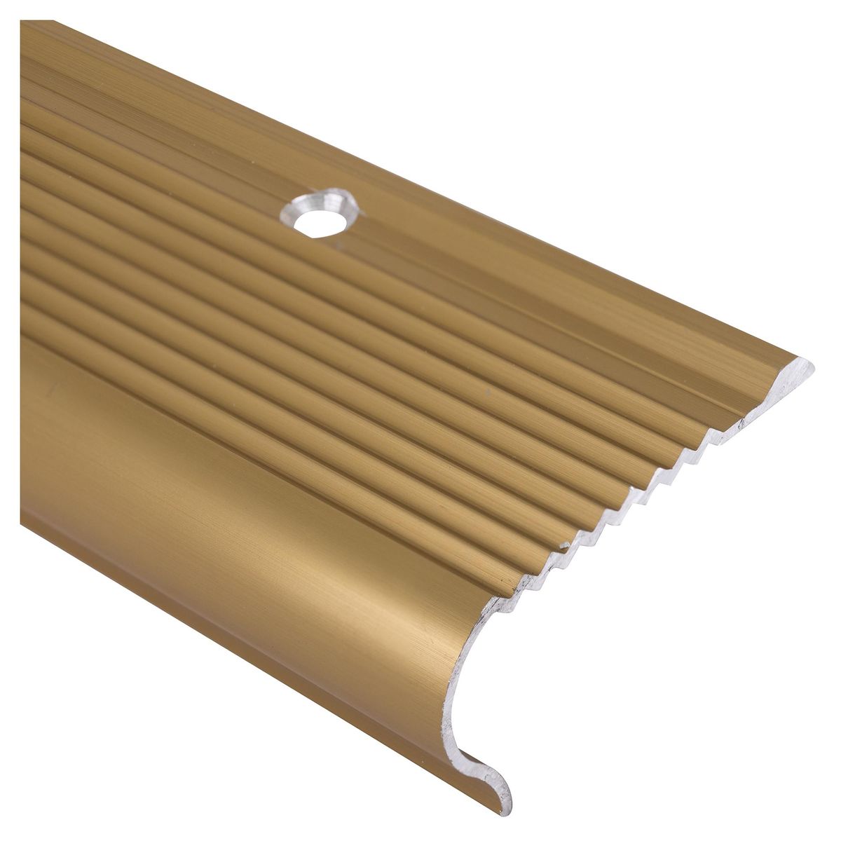 HOLZTEK - Nariz de grada 1,48 m oro