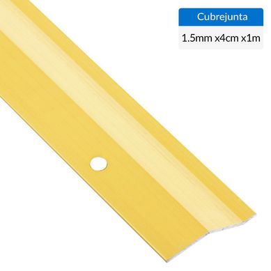Cubrejunta 1 mt oro