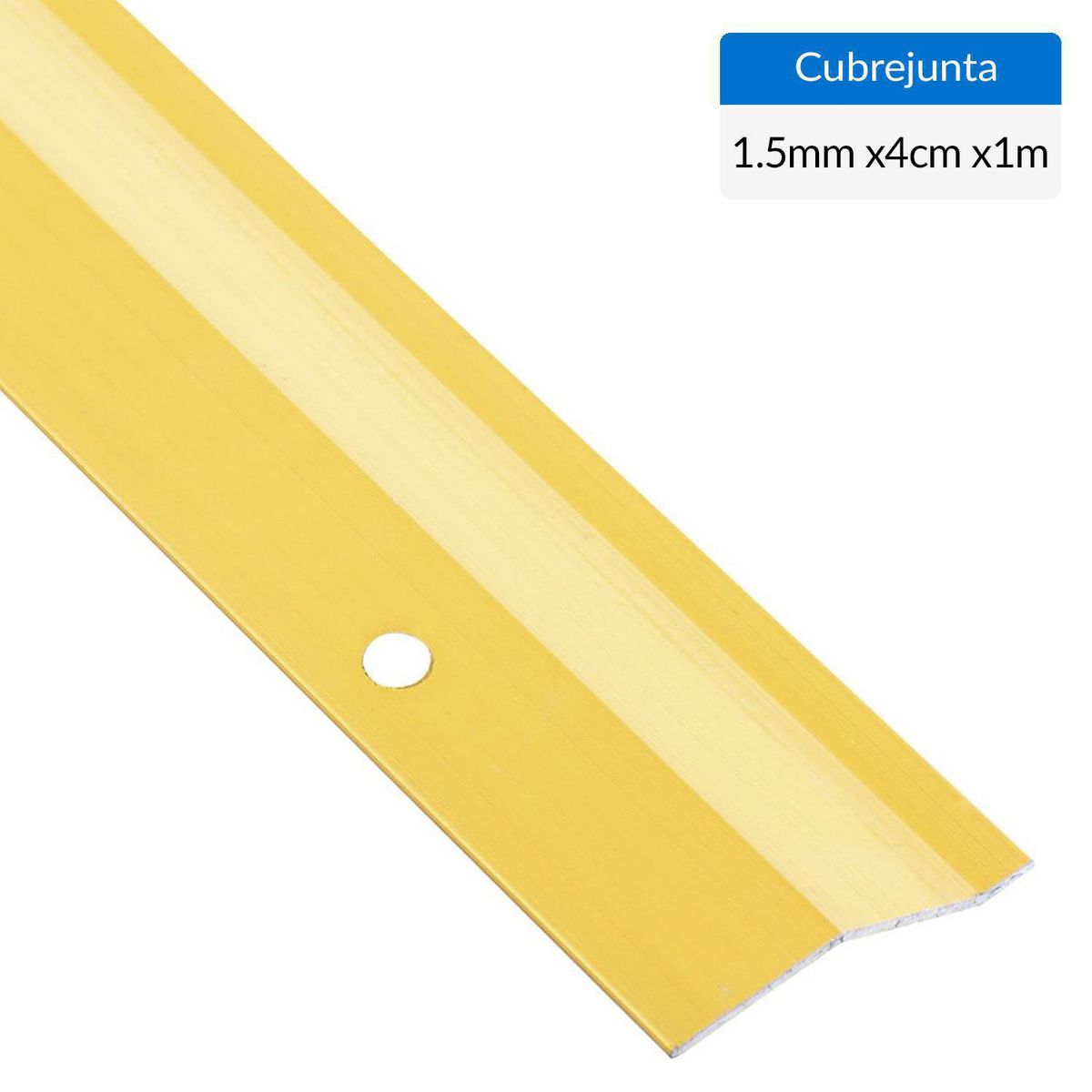 HOLZTEK - Cubrejunta 1 mt oro