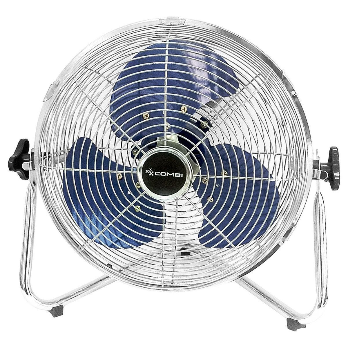 COMBI - Ventilador de piso industrial 12" silver