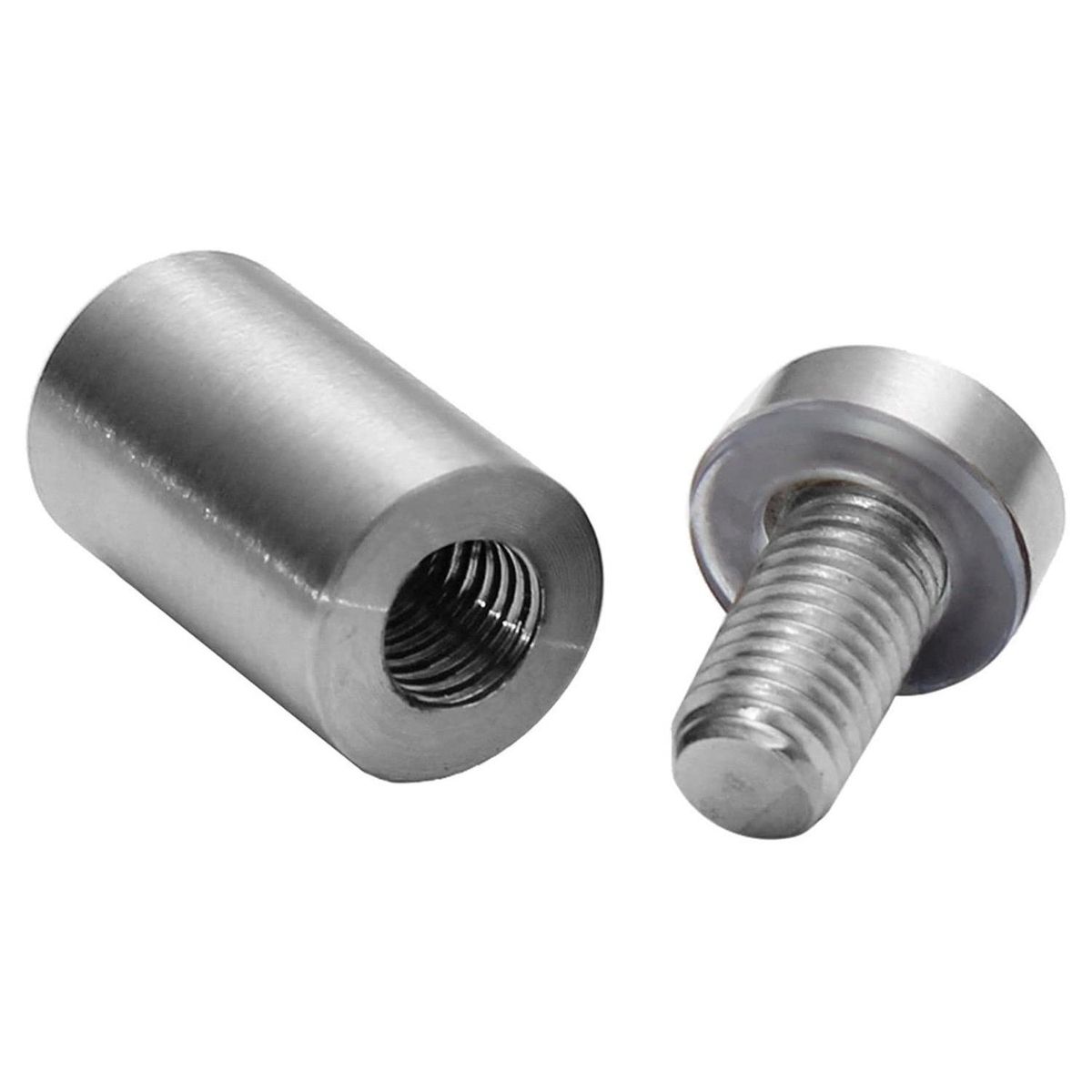 PRO RACK - Distanciador Metálico 25X30 Mm Con Golillas Para Fijación Prorack