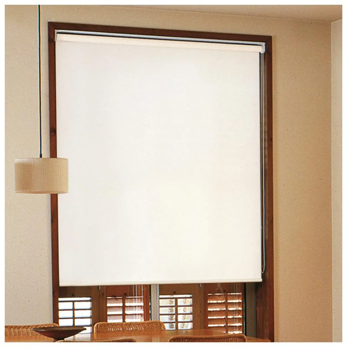 VIEWTEX - Cortina roller black out blanco