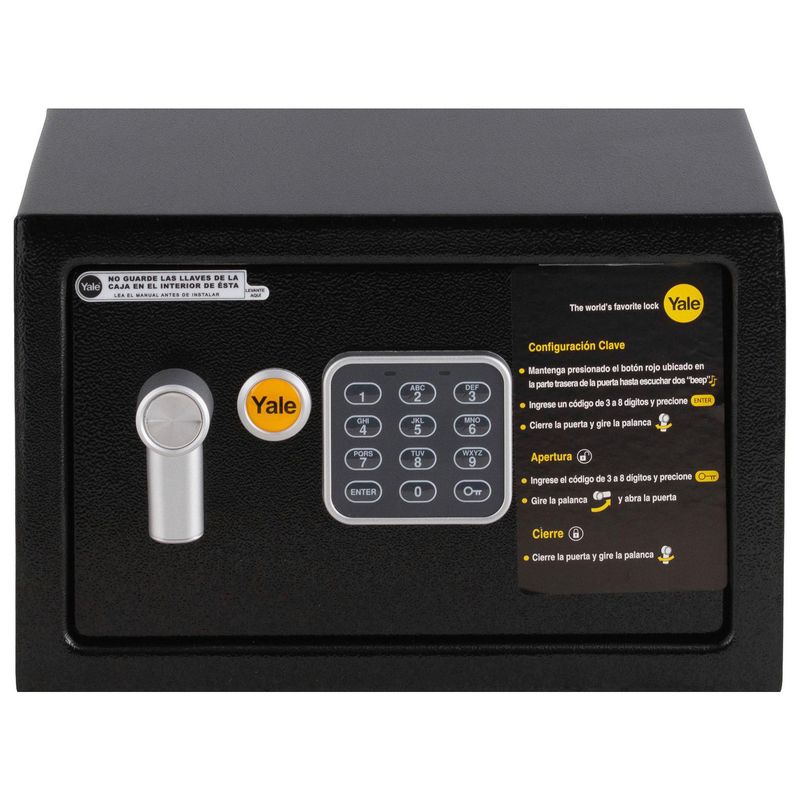 YALE - Caja de seguridad digital 8,6 litros