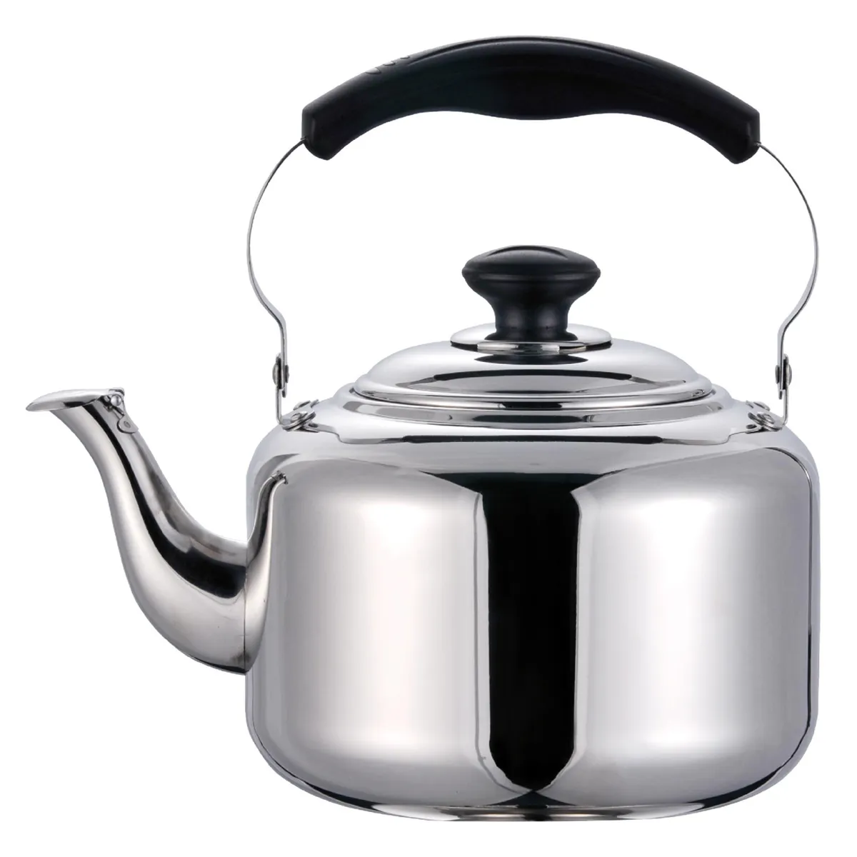 WENS - Tetera 5 l Acero Inoxidable Gris