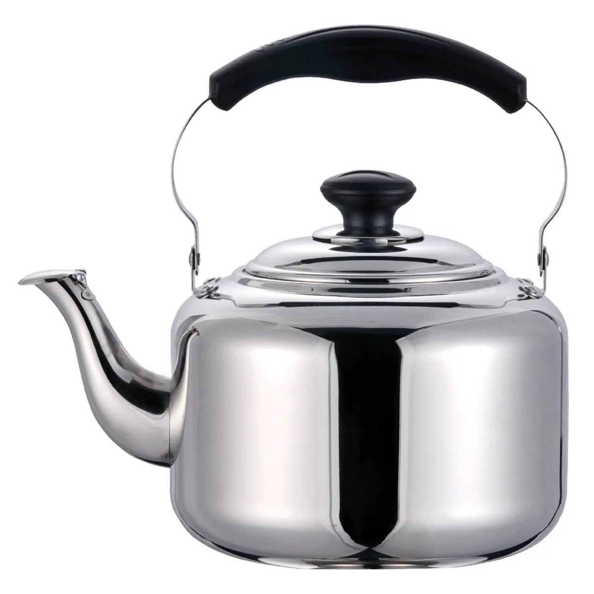 WENS - Tetera 5 l Acero Inoxidable Gris