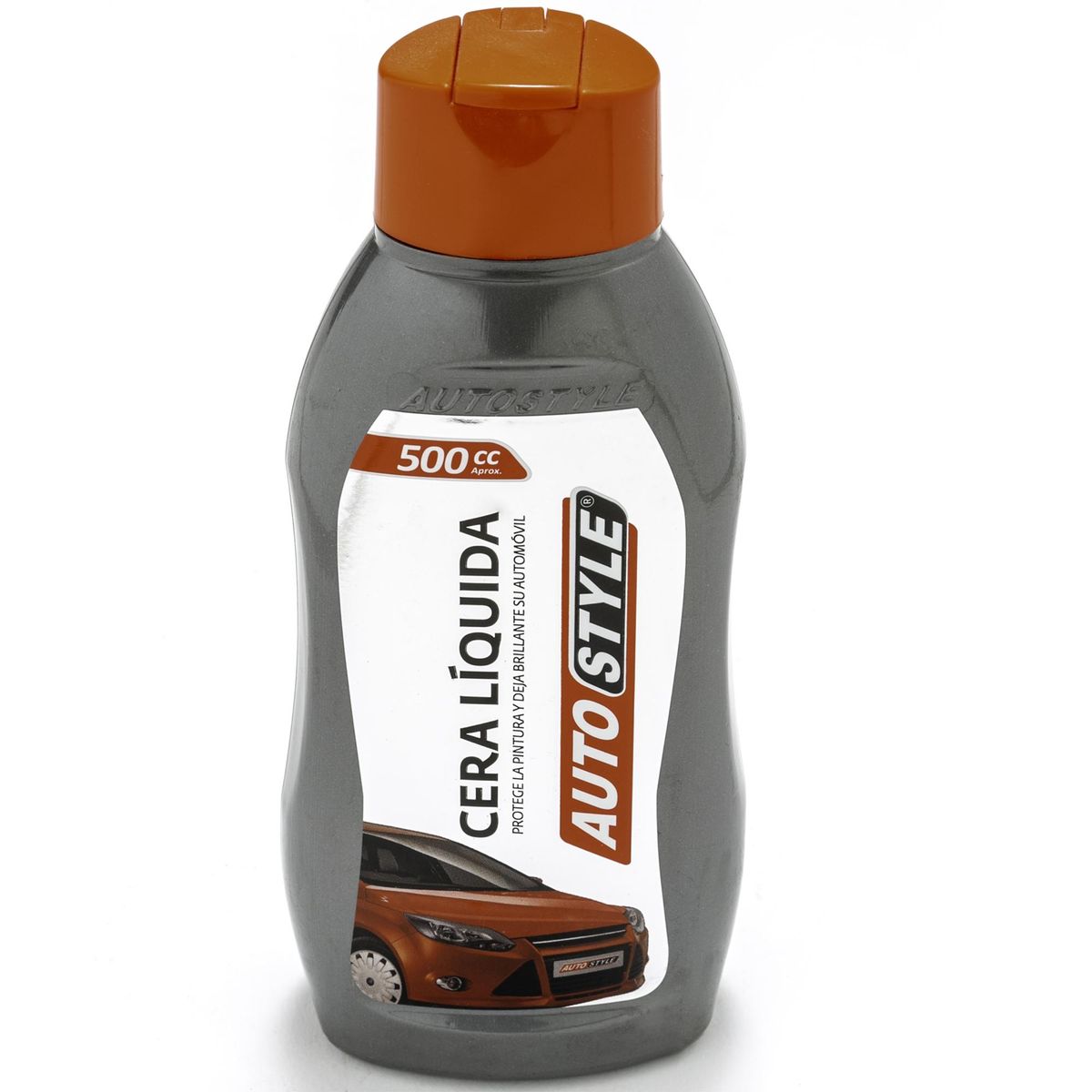 AUTOSTYLE - Cera Líquida Autostyle 500 Ml Para Brillo Y Protección Automotriz
