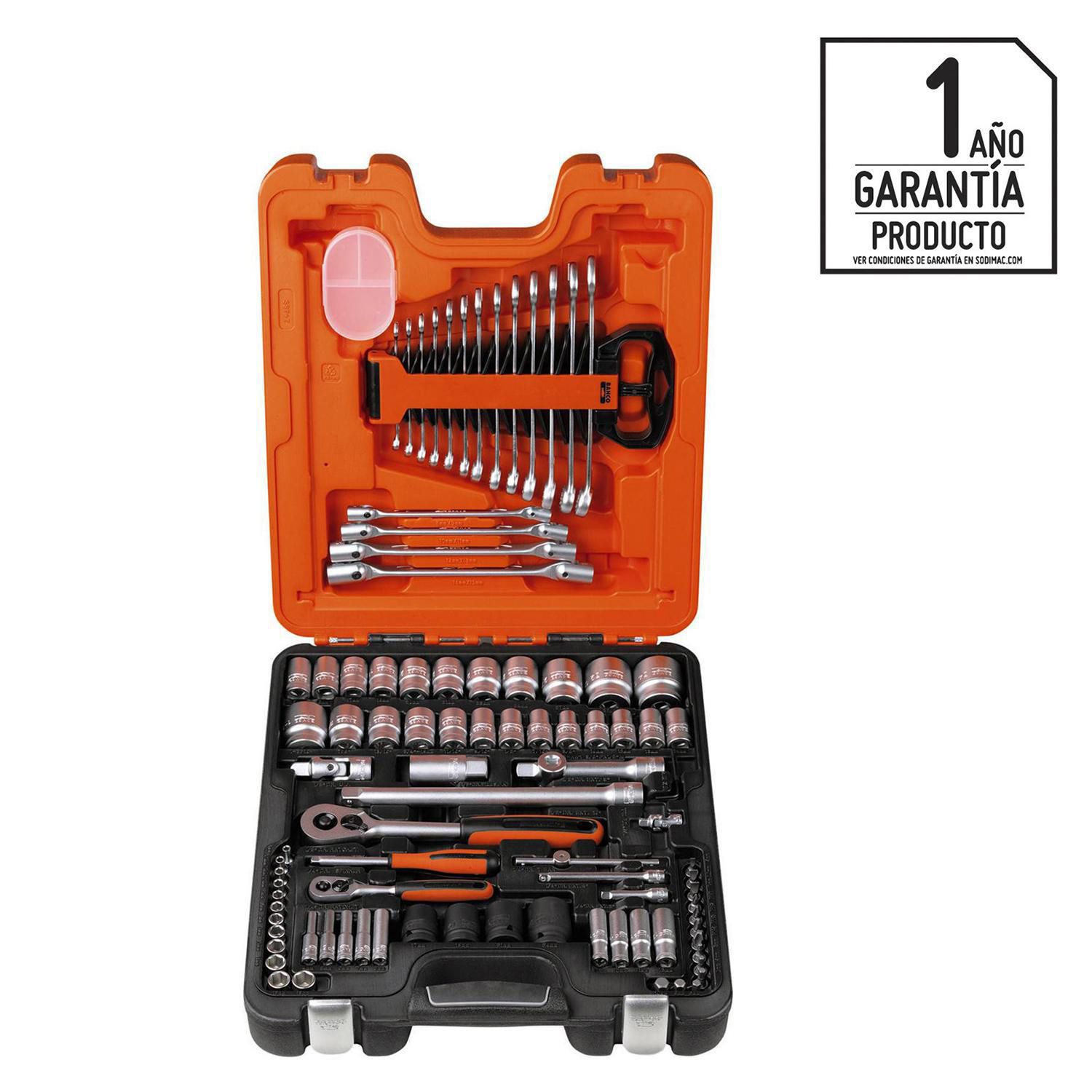 BAHCO SET DADOS/LLAVES MIXTO 94 PZS | Falabella Chile