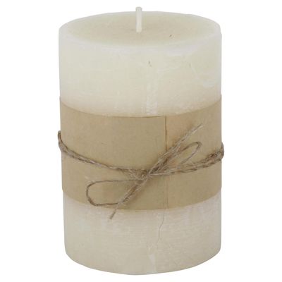 Imagen 2 del producto Vela decorativa 7x10 cm crema