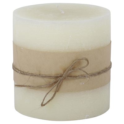 Imagen 2 del producto Vela decorativa 10x10 cm crema