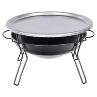 Parrilla a Carbón Sobremesa Metal