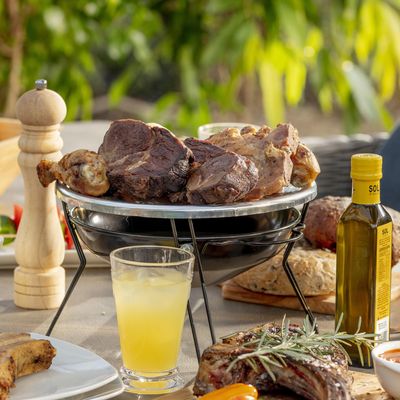 Imagen 2 del producto Parrilla a Carbón Sobremesa Metal