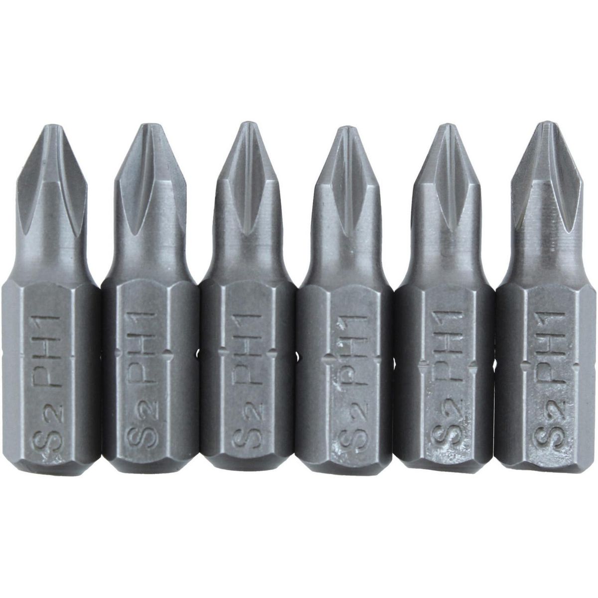 BAUKER - Set de puntas Phillips 6 unidades