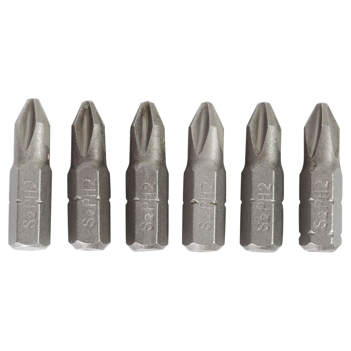 BAUKER - Set de puntas Phillips 6 unidades