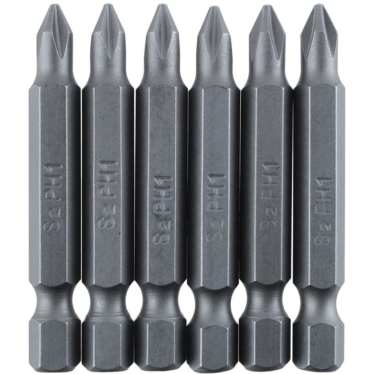 BAUKER - Set de puntas Phillips 6 unidades