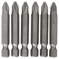BAUKER - Set de puntas Phillips 6 unidades