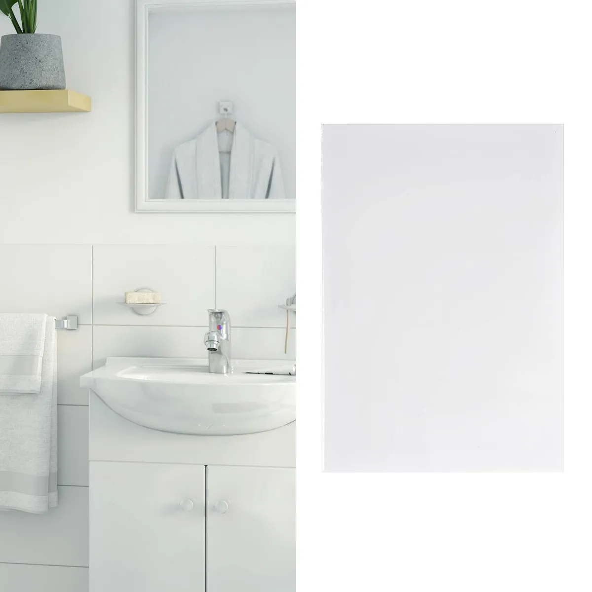 KARSON - Cerámica Muro 20x30 cm Engobe Blanco. 1.5 m2