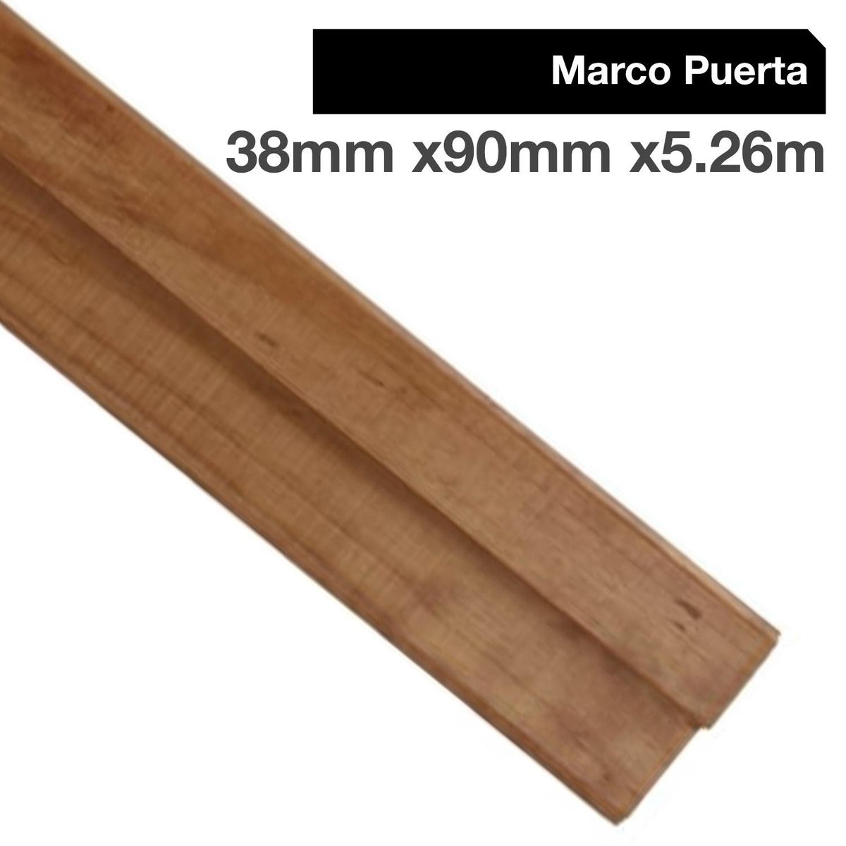 HOLZTEK - Juego marco pino cerezo 38x90