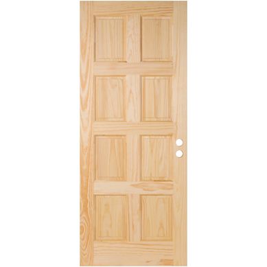 Puerta Pino 8 Paneles 70 x 200cm