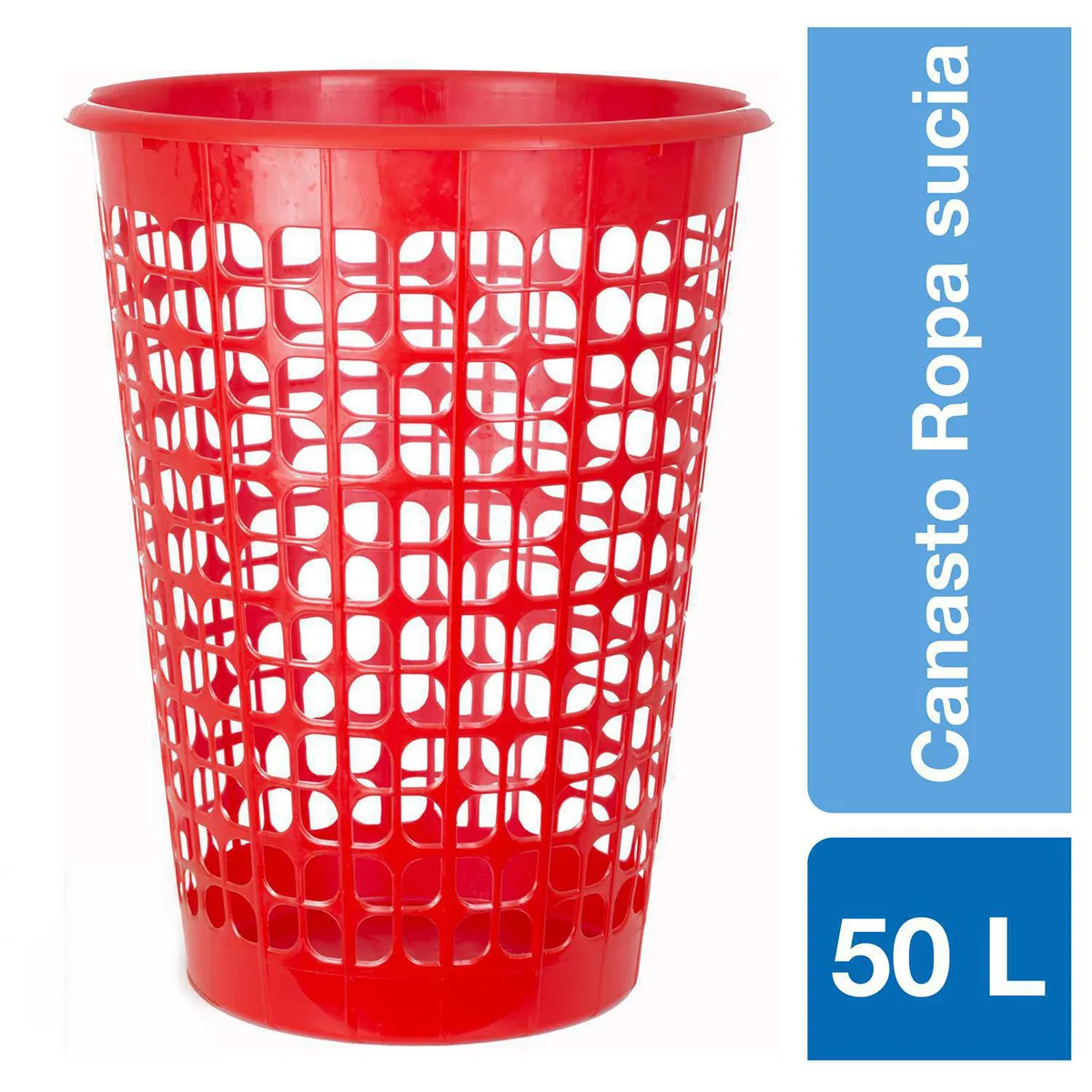 SOGA - Canasto para Ropa Sucia 58x44 cm 50 Litros Colores Surtidos