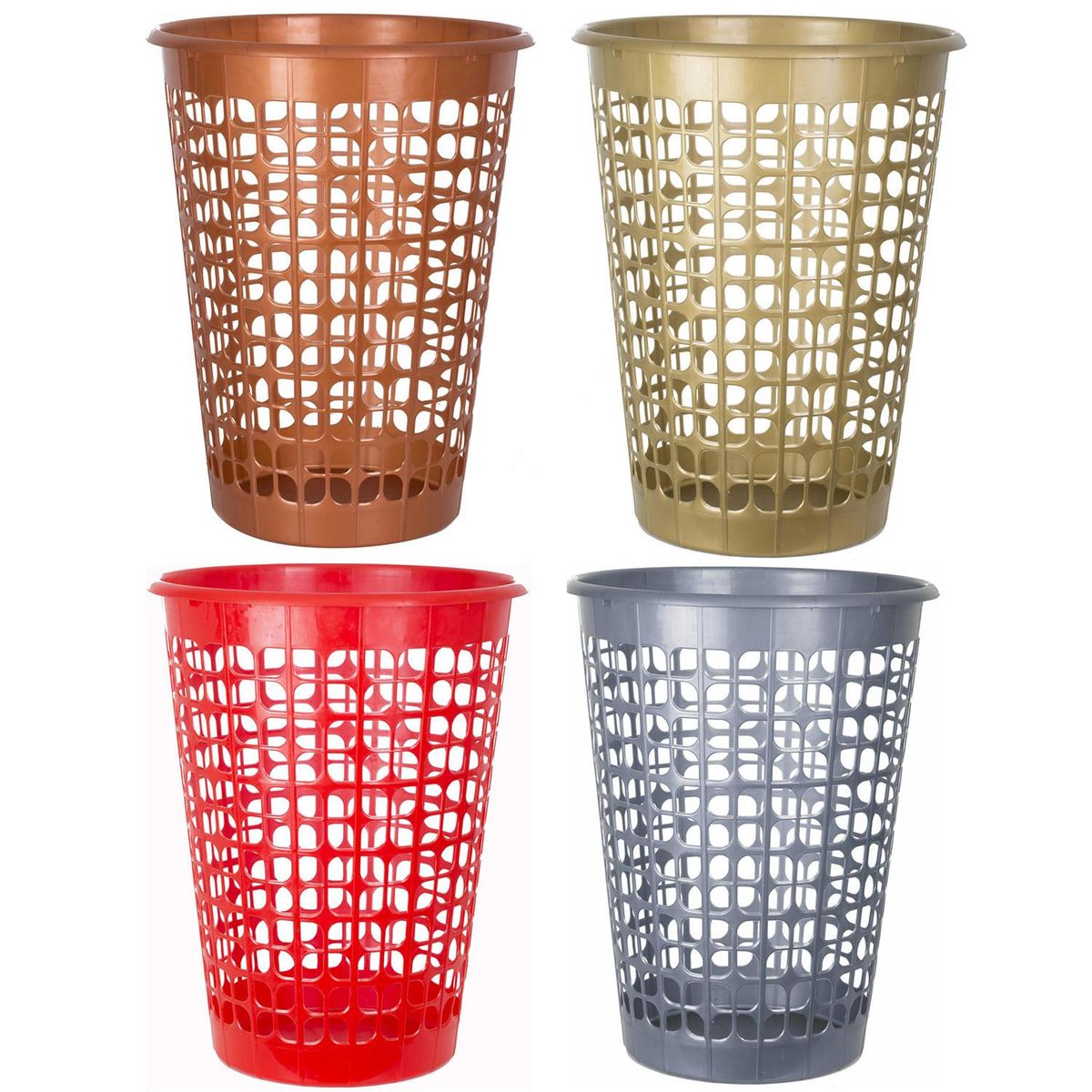 SOGA - Canasto para Ropa Sucia 58x44 cm 50 Litros Colores Surtidos