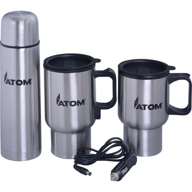 Set de Viaje Termo + 2 Tazones