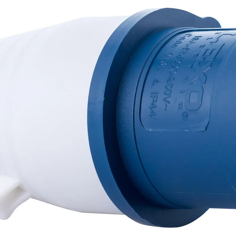 Enchufe industrial macho volante 16 A 2P+T 220V IP44