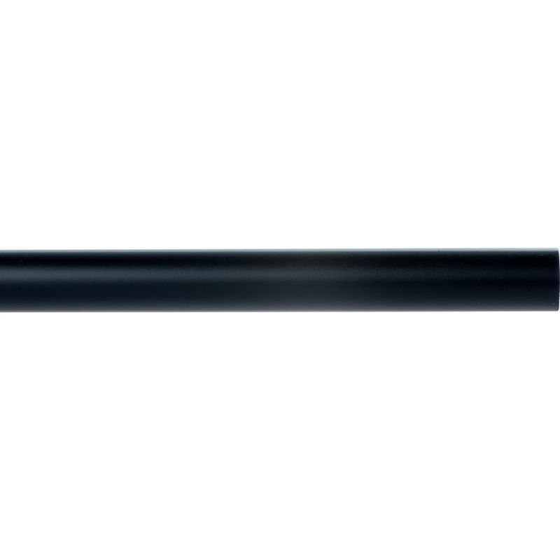 JUST HOME COLLECTION - Barra cortina metal 19 mm 2 m negro