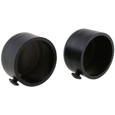 Imagen 2 del producto Set De Terminales Para Barra De Cortina 28 Mm 2 Unidades Negro