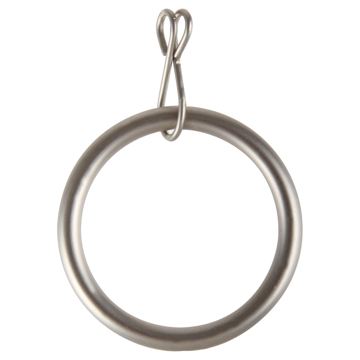 JUST HOME COLLECTION - Set de argollas para cortina 19 mm 10 unidades satinado