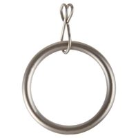 Set De Argollas Para Cortina 19 Mm 10 Unidades Satinado