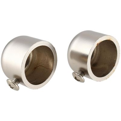 Imagen 2 del producto Set De Terminales Para Barra De Cortina 19 Mm 2 Unidades Satín