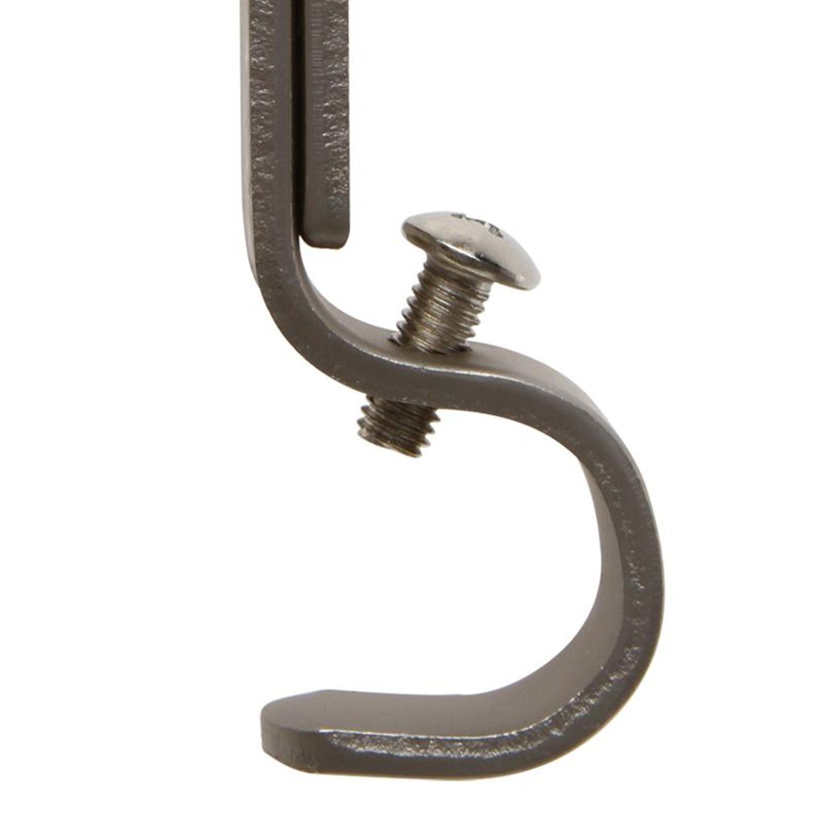 JUST HOME COLLECTION - Set de soportes para barra de cortina 19 mm 2 unidades satinado