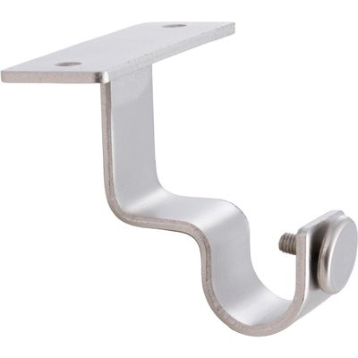 Imagen 2 del producto Set De Soportes Para Barra De Cortina 19 Mm 2 Unidades Satinado