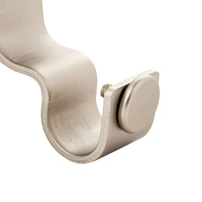Imagen 2 del producto Set De Soportes Para Barra De Cortina 19 Mm 2 Unidades Satinado