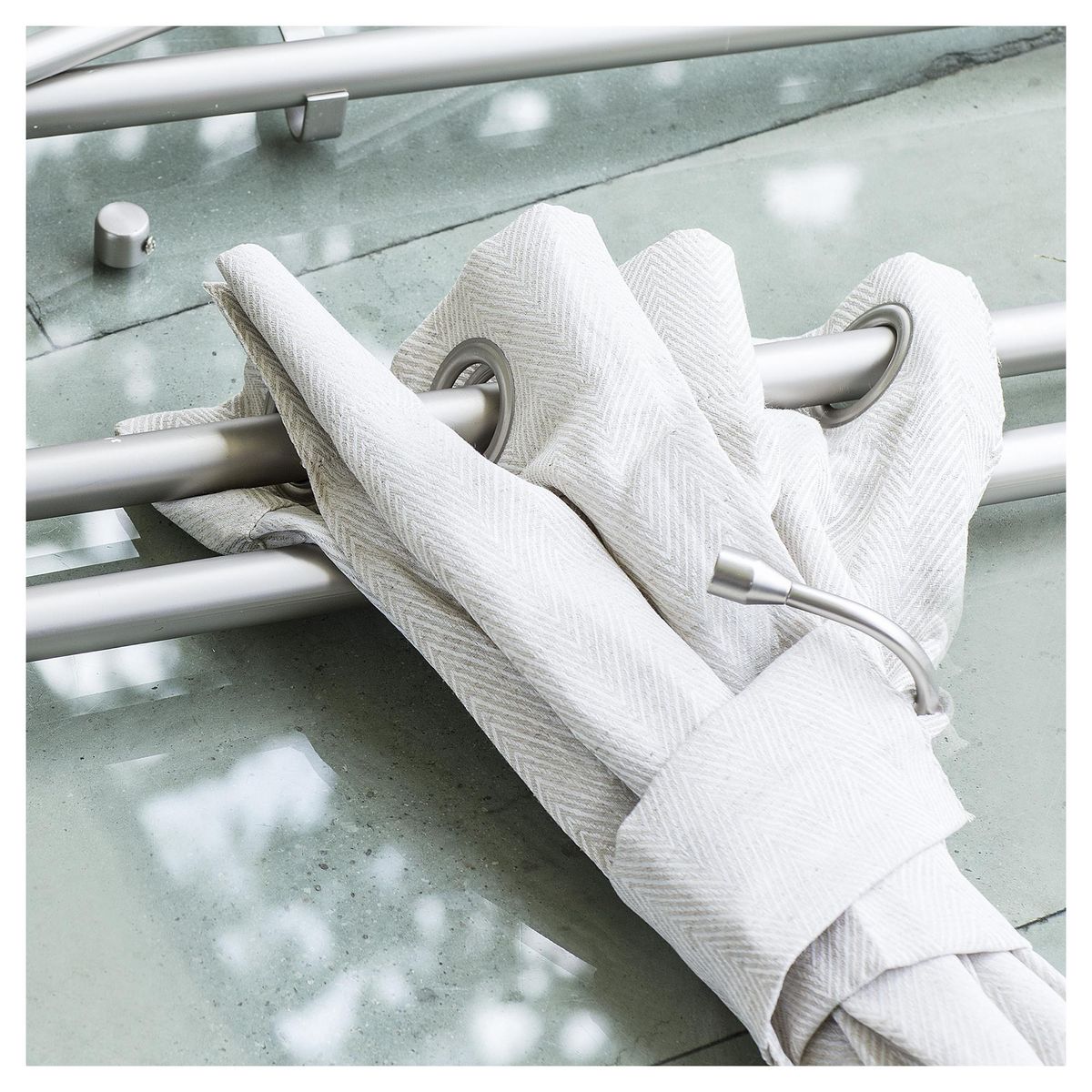 JUST HOME COLLECTION - Abrazadera para cortina 19 mm satín