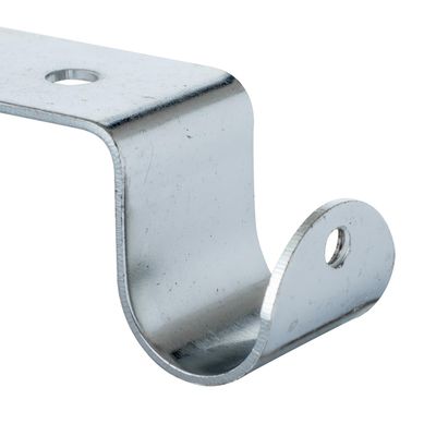 Imagen 2 del producto Set De Soportes Para Barra De Cortina 16 Mm 2 Unidades Plateado