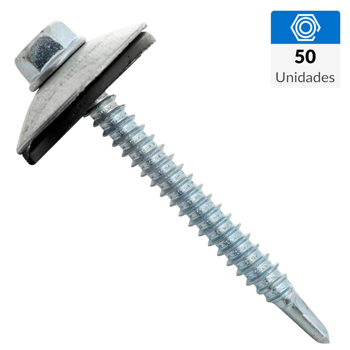 FIXSER - Tornillo Autoperforante Metal 2 " 25 mm 50 unidad(es)