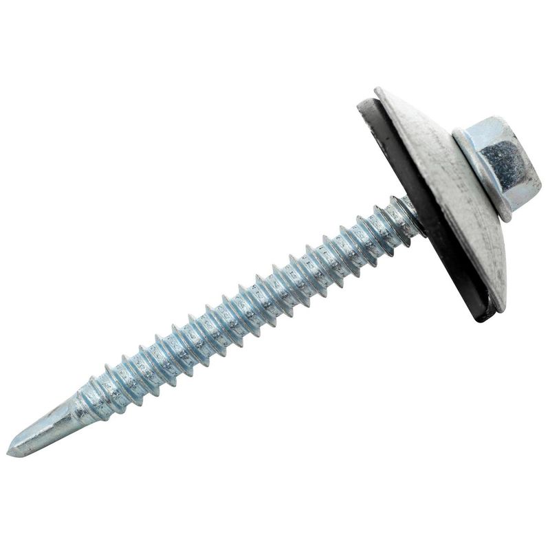 FIXSER - Tornillo Autoperforante Cabeza Phillips Metal 2 " 25 mm 50 Unidades