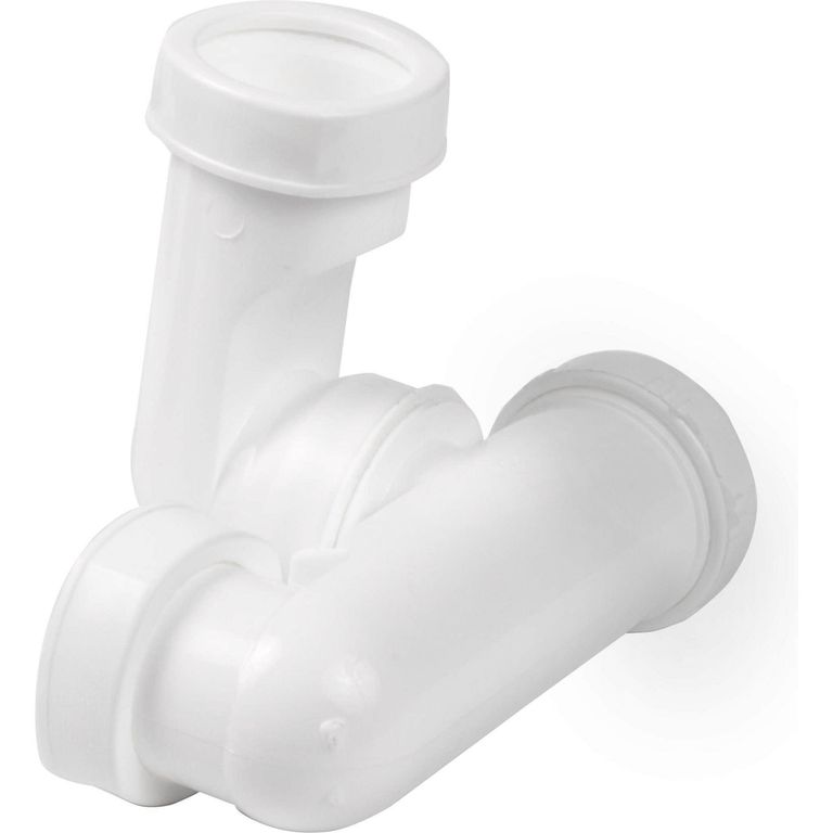 Sifón PVC 1 1/2 pulgadas.