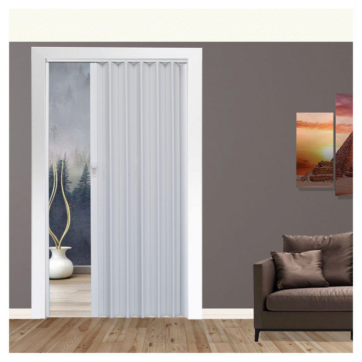 HOGGAN - Puerta plegable Milan 120x200