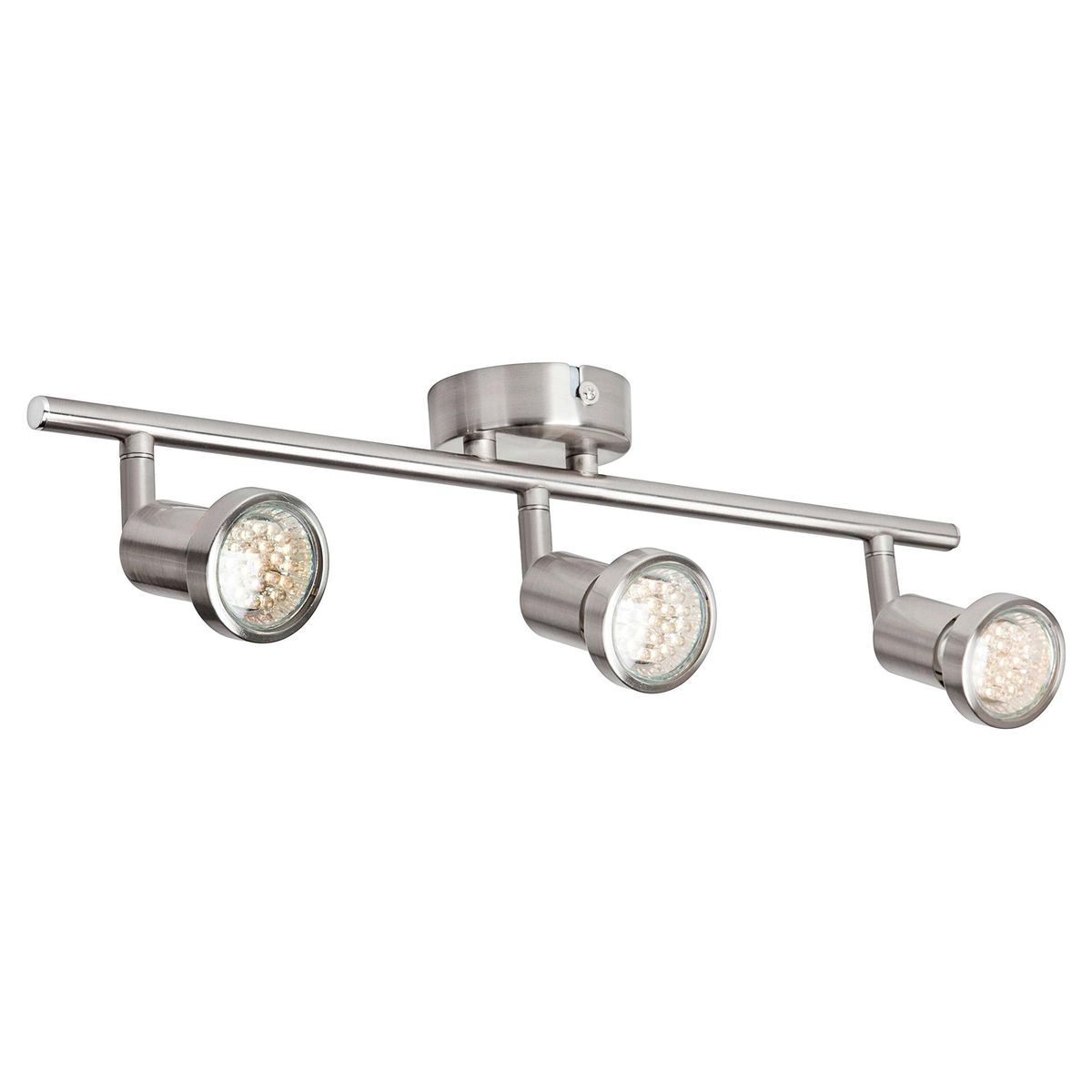 BP ILUMINACION - Barra Led Bisel 3 Luces Metal Gris